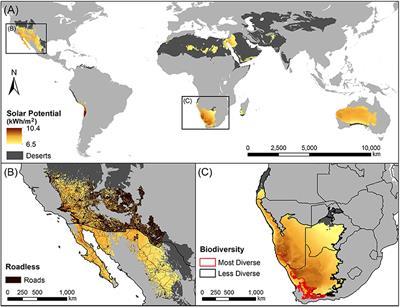 Minimizing Impacts of Future Renewable Energy Development on the World's Desert Ecosystems